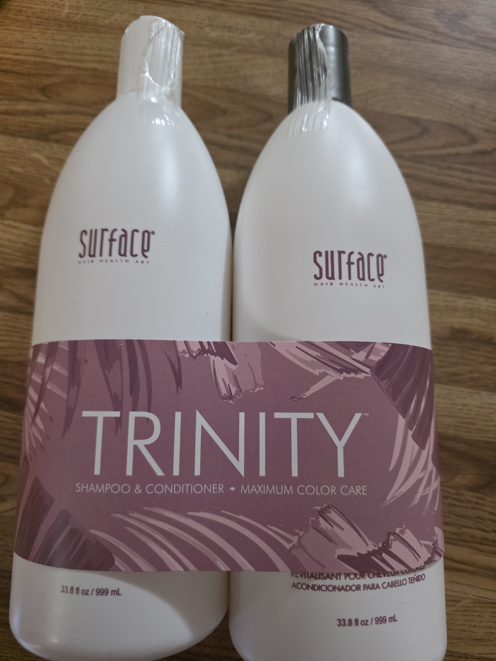 Trinity Color Care Conditioner — White & Mauve